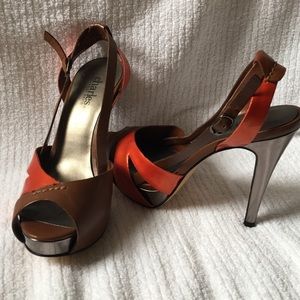 Charles David Platform Sandals sz 5 1/2